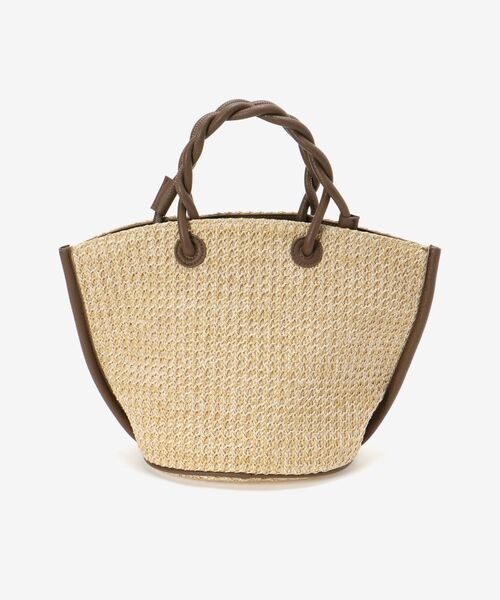 le.coeur blanc（ルクールブラン）の「ツイストハンドルトート（トートバッグ・レディース・アイボリー・FREE）」の8枚目の写真