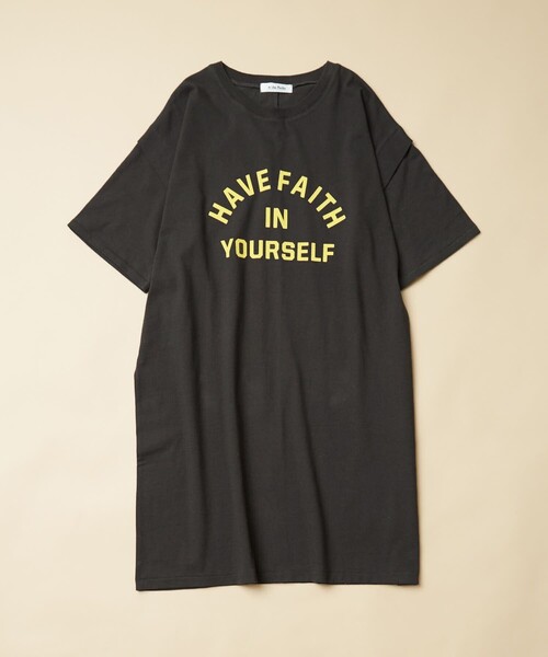 FREAK'S STORE（フリークスストア）の「▽【WEB限定】w/ the Parks/ウィズザパークス　肩タックフロッキープリントワンピース（ワンピース・レディース・ブラック/イエロー/グリーン・ﾌﾘ-）」の11枚目の写真