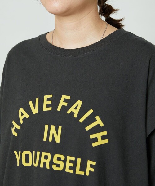 FREAK'S STORE（フリークスストア）の「▽【WEB限定】w/ the Parks/ウィズザパークス　肩タックフロッキープリントワンピース（ワンピース・レディース・ブラック/イエロー/グリーン・ﾌﾘ-）」の15枚目の写真