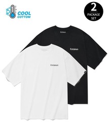 COVERNAT | 【COVERNAT】ESSENTIAL COOL COTTON 2-PACK T-SHIRTS / カバーナット エッセンシャル クール コットン ２パック Tシャツ(Tシャツ/カットソー)