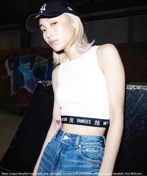 BACK TO THE FIELD（バック トゥー ザ フィールド）の「【MLB】アメスリリブタンク（タンクトップ・レディース・ホワイト/ブラック/ブルー・FREE）」の5枚目の写真