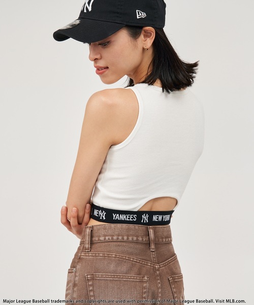 BACK TO THE FIELD（バック トゥー ザ フィールド）の「【MLB】アメスリリブタンク（タンクトップ・レディース・ホワイト/ブラック/ブルー・FREE）」の8枚目の写真