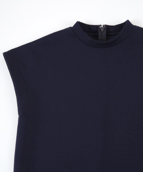 UR'S（ユアーズ）の「ダンボールフレンチスリーブトップス（Tシャツ/カットソー・レディース・ホワイト/ブラック/ネイビー・S/M/L）」の13枚目の写真