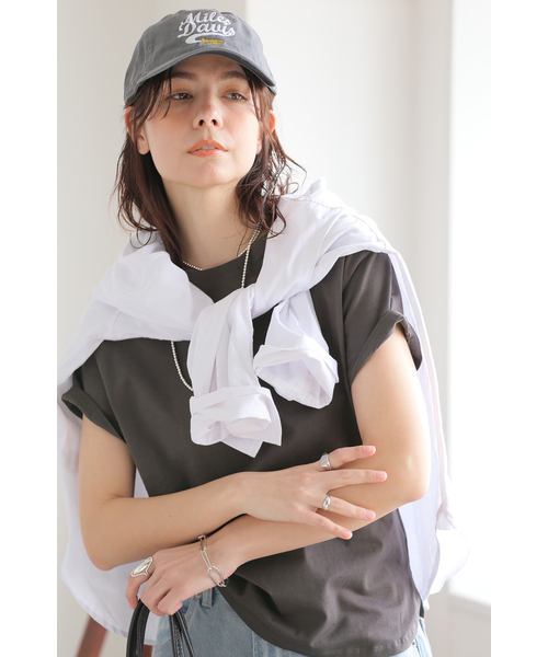 B.C STOCK(ベーセーストック)の「スタンダードTシャツ◆(Tシャツ/カットソー・レディース・ホワイト/ブラック/ネイビー/グリーン・FREE)」の16枚目の写真