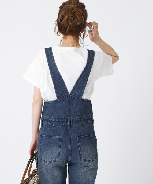 B.C STOCK(ベーセーストック)の「スタンダードTシャツ◆(Tシャツ/カットソー・レディース・ホワイト/ブラック/ネイビー/グリーン・FREE)」の22枚目の写真