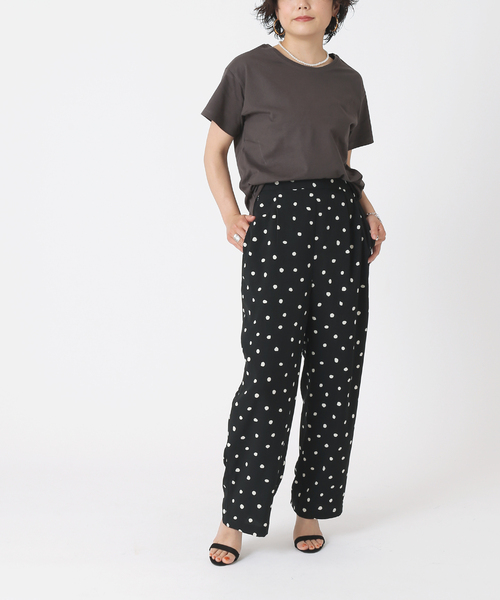 B.C STOCK(ベーセーストック)の「スタンダードTシャツ◆(Tシャツ/カットソー・レディース・ホワイト/ブラック/ネイビー/グリーン・FREE)」の8枚目の写真