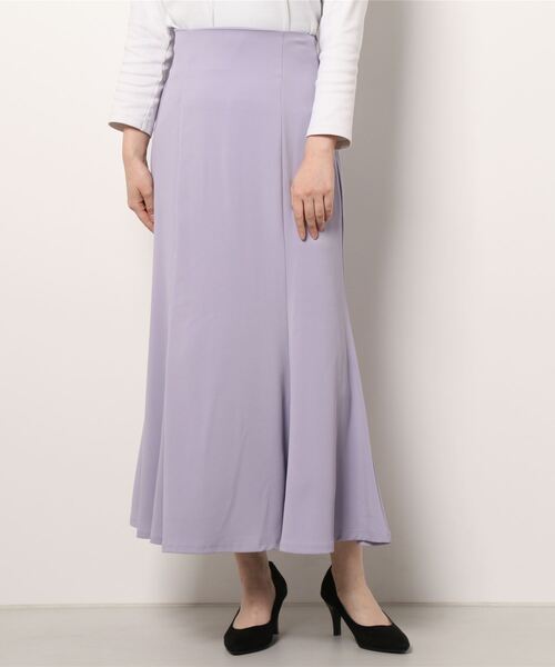 DouDou（ドゥドゥ）の「マーメイドスカート（スカート・レディース・ブラック/パープル/オフホワイト・FREE）」の14枚目の写真