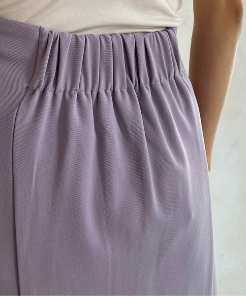 DouDou（ドゥドゥ）の「マーメイドスカート（スカート・レディース・ブラック/パープル/オフホワイト・FREE）」の17枚目の写真