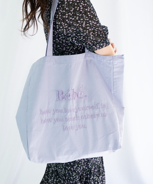 セール ミルキーカラーロゴ刺繍トートバッグ トートバッグ Loco Ocean ロコオーシャン のファッション通販 Zozotown