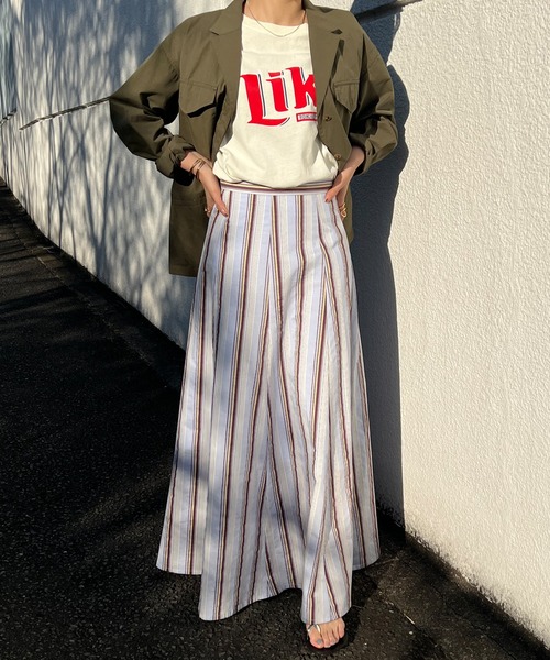 GOOD ROCK SPEED（グッドロックスピード）の「Likeプリントノースリーブカットソー（Tシャツ/カットソー・レディース・オフホワイト・FREE）」の16枚目の写真