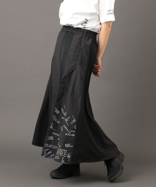 AVIREX（アヴィレックス）の「【WEB&DEPOT限定】TUCK SKIRT/ タックスカート（スカート・レディース・ブラック/オリーブ・FREE）」の15枚目の写真