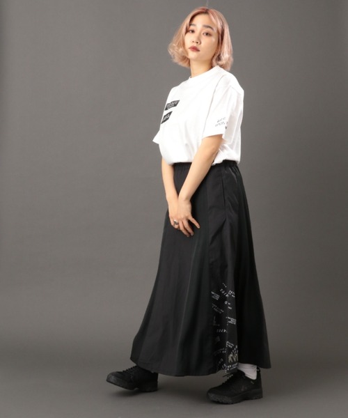 AVIREX（アヴィレックス）の「【WEB&DEPOT限定】TUCK SKIRT/ タックスカート（スカート・レディース・ブラック/オリーブ・FREE）」の7枚目の写真