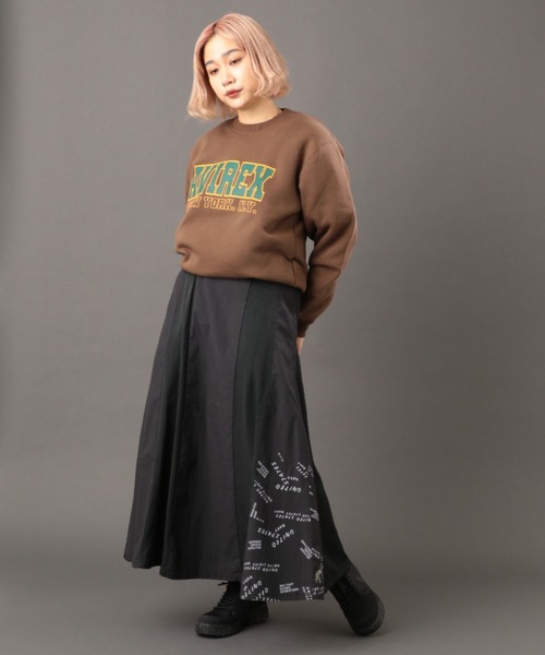 AVIREX（アヴィレックス）の「【WEB&DEPOT限定】TUCK SKIRT/ タックスカート（スカート・レディース・ブラック/オリーブ・FREE）」の20枚目の写真