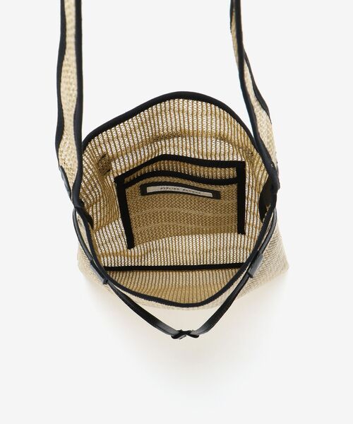 le.coeur blanc（ルクールブラン）の「メッシュナイロンドロストリングバッグ（ショルダーバッグ・レディース・ブラック/ベージュ・FREE）」の19枚目の写真