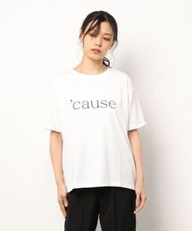 Te chichi | 刺繍ロゴTシャツ(Tシャツ/カットソー)