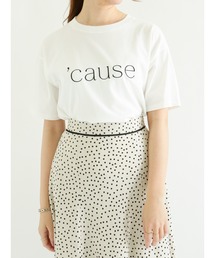 Te chichi | 刺繍ロゴTシャツ(Tシャツ/カットソー)