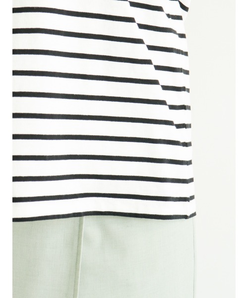 Te chichi（テチチ）の「刺繍ロゴTシャツ（Tシャツ/カットソー・レディース・ブラック/ネイビー/オフホワイト・ﾌﾘ-）」の14枚目の写真