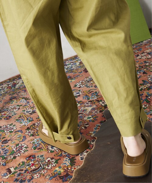 JOURNAL STANDARD relume（ジャーナルスタンダード　レリューム）の「《追加》【HOUSE HOLD/ハウスホールド】FLANDERS LINEN ワイドベイカーパンツ（その他パンツ・メンズ・オフホワイト/グレー/カーキ/ブラック・1/2/3/4）」の22枚目の写真