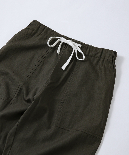 JOURNAL STANDARD relume（ジャーナルスタンダード　レリューム）の「《追加》【HOUSE HOLD/ハウスホールド】FLANDERS LINEN ワイドベイカーパンツ（その他パンツ・メンズ・オフホワイト/グレー/カーキ/ブラック・1/2/3/4）」の19枚目の写真