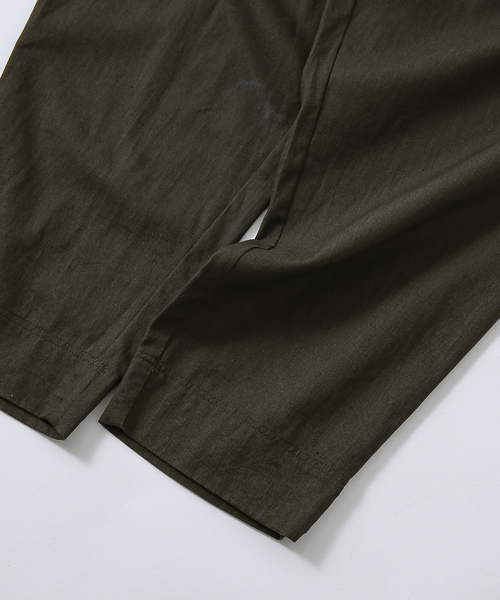 JOURNAL STANDARD relume（ジャーナルスタンダード　レリューム）の「《追加》【HOUSE HOLD/ハウスホールド】FLANDERS LINEN ワイドベイカーパンツ（その他パンツ・メンズ・オフホワイト/グレー/カーキ/ブラック・1/2/3/4）」の17枚目の写真