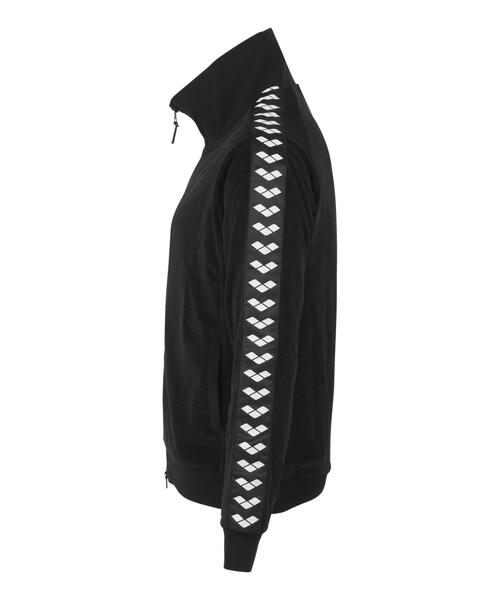 agnes b.（アニエスベー）の「【ユニセックス】JHM3 BLOUSON ARENA agnes b. x arena パイルジャケット（ブルゾン・レディース・ブラック・MEDIUM/LARGE/X-LARGE/X-SMALL/SMALL）」の3枚目の写真