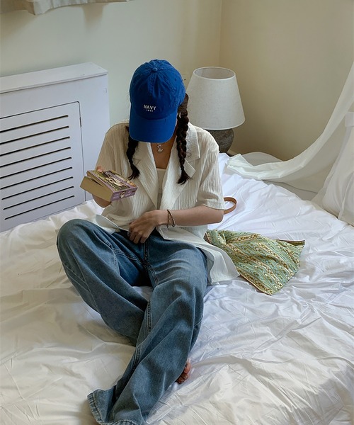 R(アール)の「楊柳ジャケット(テーラードジャケット・レディース・ホワイト/ブラック・MEDIUM)」の18枚目の写真