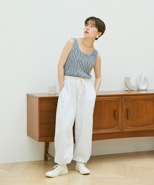 Happy John（ハッピージョン）の「cardigan＆tanktop set/カーディガンタンクトップセット（カーディガン/ボレロ・レディース・ブルー/ナチュラル・FREE）」の14枚目の写真