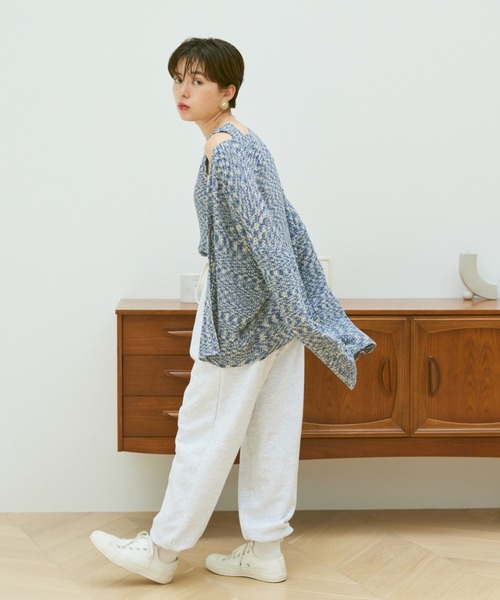 Happy John（ハッピージョン）の「cardigan＆tanktop set/カーディガンタンクトップセット（カーディガン/ボレロ・レディース・ブルー/ナチュラル・FREE）」の11枚目の写真