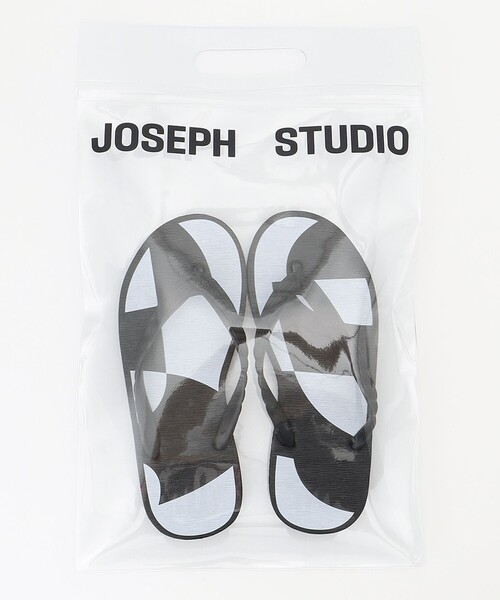 JOSEPH STUDIO（ジョゼフストゥディオ）の「【ユニセックス】パックビーチサンダル　CURVED（サンダル・レディース・ブラック系・24/25/27/28）」の6枚目の写真