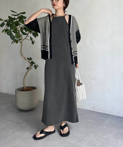 CAPRICIEUX LE'MAGE（カプリシューレマージュ）の「【GOOD ROCK SPEED】NORTHCAROLINA 2セットワンピース（ワンピース・レディース・ブラック/イエロー・FREE）」の9枚目の写真