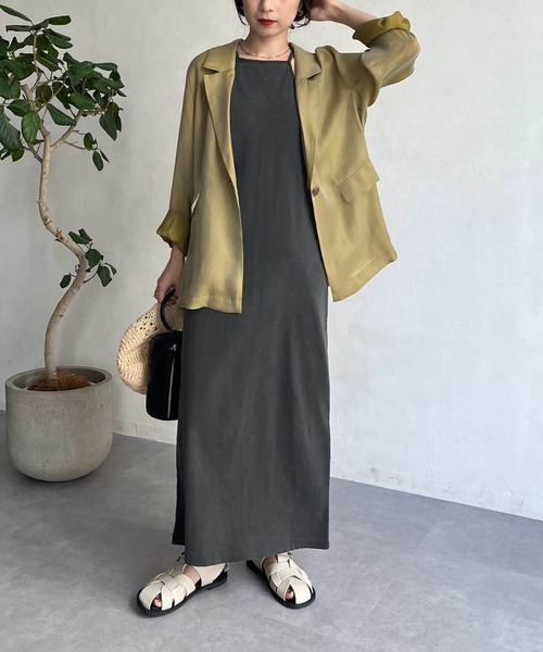 CAPRICIEUX LE'MAGE（カプリシューレマージュ）の「【GOOD ROCK SPEED】NORTHCAROLINA 2セットワンピース（ワンピース・レディース・ブラック/イエロー・FREE）」の15枚目の写真