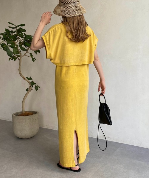 CAPRICIEUX LE'MAGE（カプリシューレマージュ）の「【GOOD ROCK SPEED】NORTHCAROLINA 2セットワンピース（ワンピース・レディース・ブラック/イエロー・FREE）」の17枚目の写真