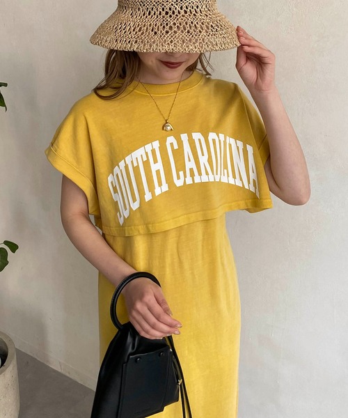 CAPRICIEUX LE'MAGE（カプリシューレマージュ）の「【GOOD ROCK SPEED】NORTHCAROLINA 2セットワンピース（ワンピース・レディース・ブラック/イエロー・FREE）」の19枚目の写真