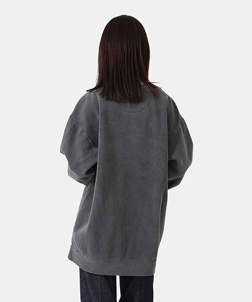 77circa（ナナナナサーカ）の「77circa / ナナナナサーカ：【レディース】o by o print sweat：oo22ss-03[DEA]（スウェット・レディース・グレー系その他・M/L）」の9枚目の写真
