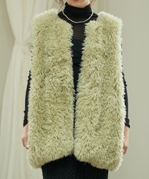 Lull | 【Lull / ルル】ZOZO先行予約販売 / プードルファーベスト(ベスト)