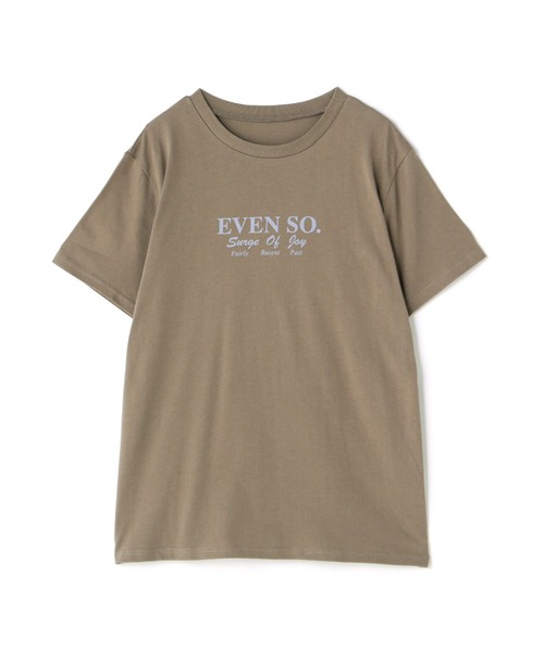 N.（N. Natural Beauty Basic）（エヌエヌナチュラルビューティーベーシック）の「◆ロゴプリントＴシャツ（Tシャツ/カットソー・レディース・オフホワイト/モカ・MEDIUM）」の12枚目の写真