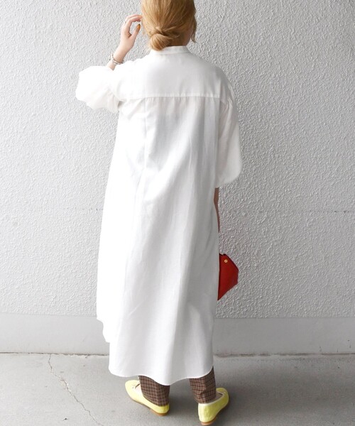 セール】SHIPS any:〈ウォッシャブル〉ソフト プラケット フロント