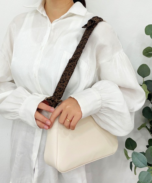 CEMONEMO（セモネモ）の「レオパード ボウタイ スカーフ（バンダナ/スカーフ・レディース・レオパード・FREE）」の5枚目の写真