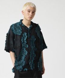 LUSOR | LUSOR（ルーソル）Mendy JQ SSH ジャカードショートスリーブシャツ(シャツ/ブラウス)