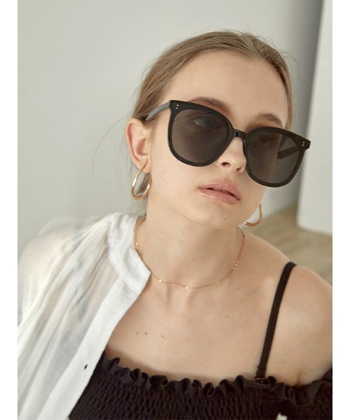 ACYM(アシーム)の「Wellington frame サングラス(サングラス・レディース・ブラック/ブラウン・FREE)」の1枚目の写真