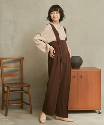 moi tytto | アシメハイウエストサロペット(サロペット/オーバーオール)