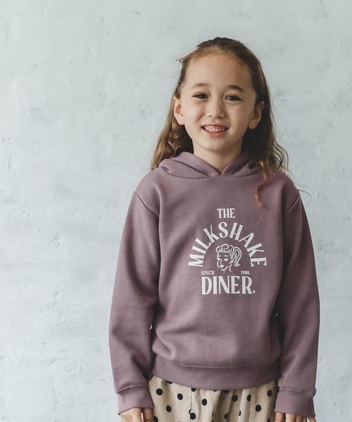 pairmanon（ペアマノン）の「【毛玉になりにくい裏起毛】選べるデザインパーカー（パーカー・キッズ・ピンク系その他/ダークブルー/カーキ/ブルー系その他/グリーン系その他2/パープル系その他/イエロー系その他/ブラック系その他2/モカ/ホワイト系その他6/ベージュ系その他/ブルー系その他2/グリーン系その他/ブラック・120/140/100/110/150/90/130）」の12枚目の写真