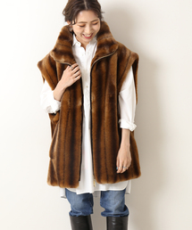 a point | 【a point/アポワン】 エコファーベスト(ブルゾン)