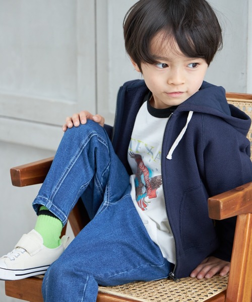 MAKE YOUR DAY（メイクユアデイ）の「TEXASラグラン長袖Tシャツ■80～140cm（Tシャツ/カットソー・キッズ・ピンク/ブラック・90/140/100/120/80/110/130）」の16枚目の写真