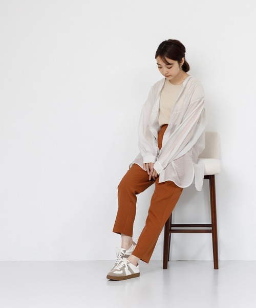 menue（メヌエ）の「ジャーマントレーナースニーカー（スニーカー・レディース・ホワイト/ブラック/ベージュ・S/M/L/LL）」の22枚目の写真