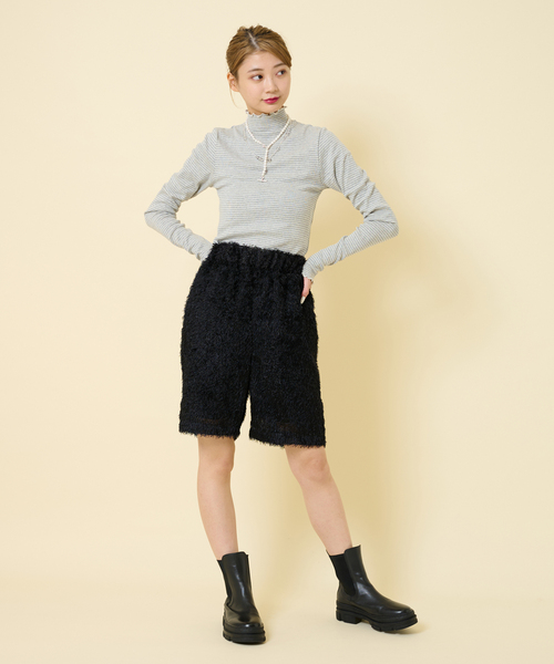 U by SPICK&SPAN(ユーバイスピックアンドスパン)の「【Miller/ミラー】 Prib Turtle ロングスリーブ Tee(Tシャツ/カットソー・レディース・ライトグレー/ネイビー/ピンク系その他・FREE)」の7枚目の写真