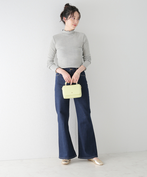 U by SPICK&SPAN(ユーバイスピックアンドスパン)の「【Miller/ミラー】 Prib Turtle ロングスリーブ Tee(Tシャツ/カットソー・レディース・ライトグレー/ネイビー/ピンク系その他・FREE)」の20枚目の写真