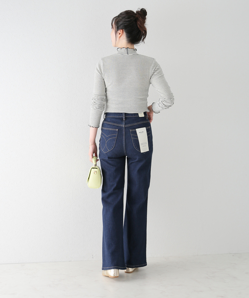 U by SPICK&SPAN(ユーバイスピックアンドスパン)の「【Miller/ミラー】 Prib Turtle ロングスリーブ Tee(Tシャツ/カットソー・レディース・ライトグレー/ネイビー/ピンク系その他・FREE)」の21枚目の写真