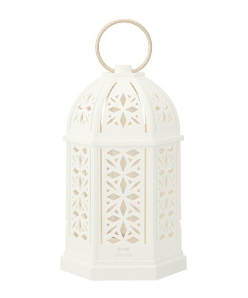 BRUNO（ブルーノ）の「BRUNO（ブルーノ）LEDシルエットランタン（照明・レディース・チャコールグレー/アイボリー/ブルーグレー・ONE SIZE）」の2枚目の写真