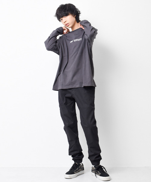 RAT EFFECT（ラットエフェクト）の「スキニージョガーパンツ（その他パンツ・キッズ・チャコールグレー/ブラック/カーキ/インディゴブルー・120/130/140/150/160/170）」の7枚目の写真